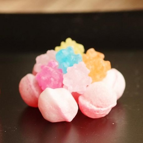 圓滾滾瓶裝-草莓蘇打風味糖