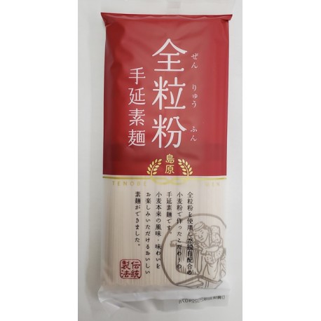 全粒小麥粉手拉細麵