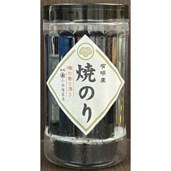 有明海产金印烧海苔(罐装)