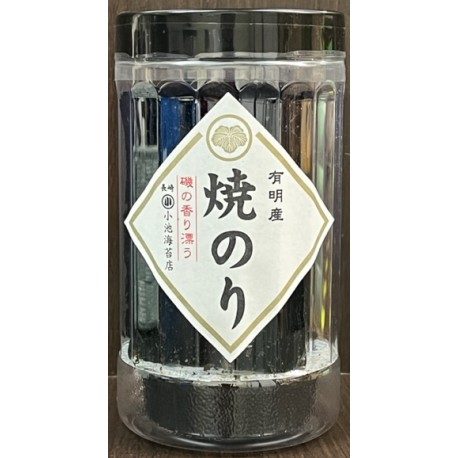 有明海產金印燒海苔(罐裝)