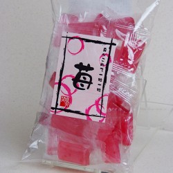 古法製造直火燒草莓糖