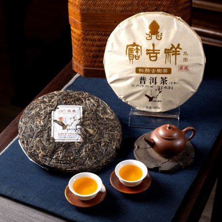 2020忙肺古樹茶普洱茶生茶