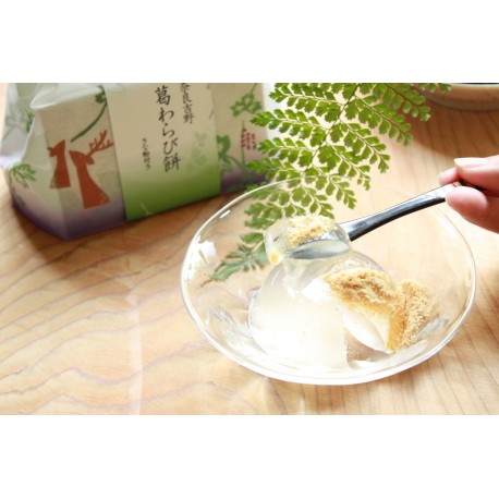 山葛蕨餅包巾禮盒(附黃豆粉)