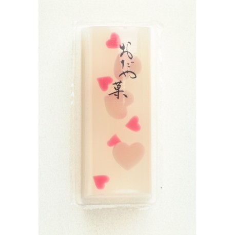 愛心圖樣羊羹(優格味)