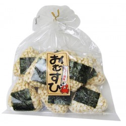 海苔飯糰形狀醬油米菓